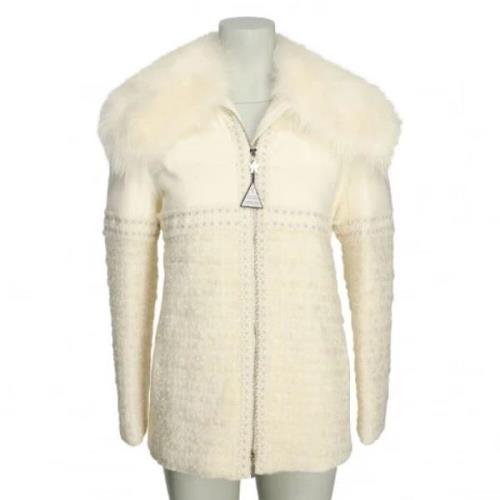 Pre-owned Fabric outerwear Moncler Pre-owned , Beige , Dames