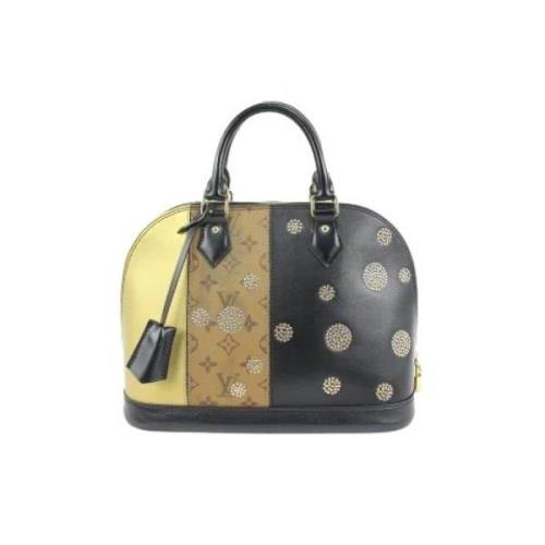 Tweedehands handtas Louis Vuitton Vintage , Black , Dames