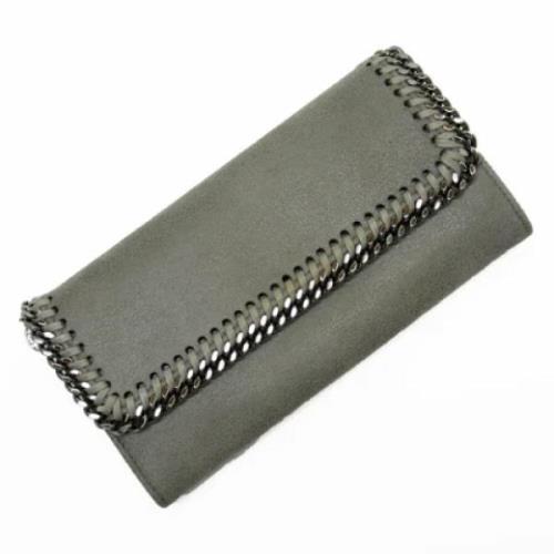 Pre-owned Fabric wallets Stella McCartney Pre-owned , Gray , Dames