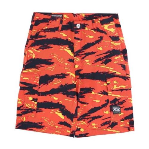 Casual Shorts Propaganda , Orange , Heren