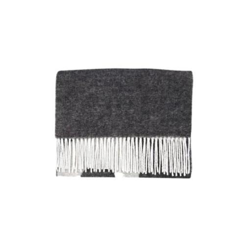 Wool scarves A.p.c. , Black , Dames