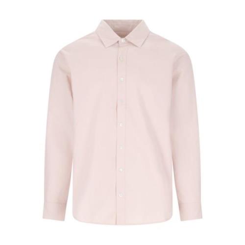 Casual Shirts Dunst , Pink , Heren