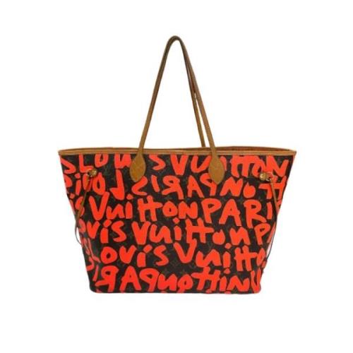 Pre-owned Canvas louis-vuitton-bags Louis Vuitton Vintage , Orange , D...