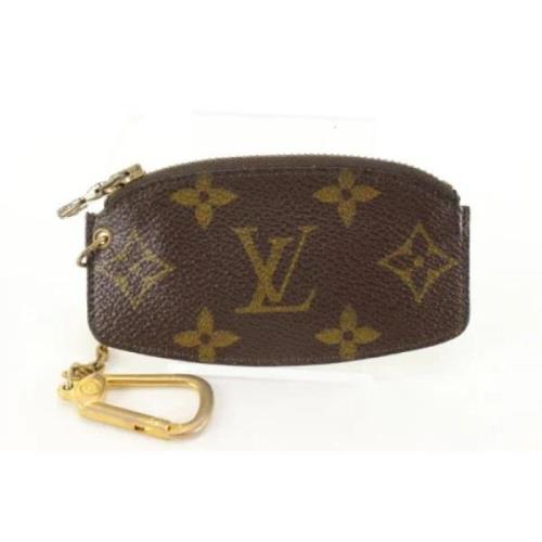 Tweedehands canvas LV-tassen Louis Vuitton Vintage , Brown , Dames