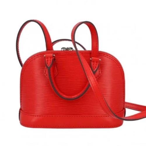Pre-owned Canvas crossbody-bags Louis Vuitton Vintage , Red , Dames