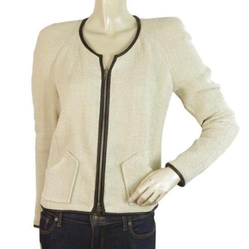 Tweedehands Cardigan Jas Isabel Marant Pre-owned , Beige , Dames