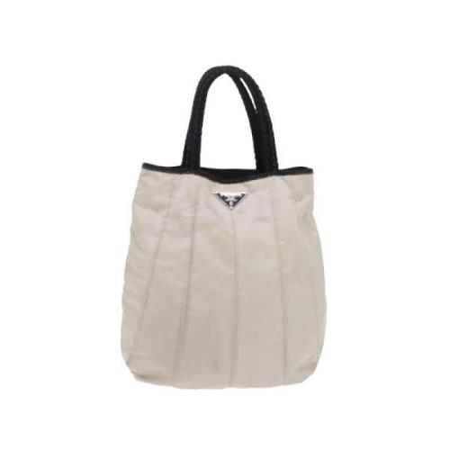 Pre-owned Nylon prada-bags Prada Vintage , Beige , Dames