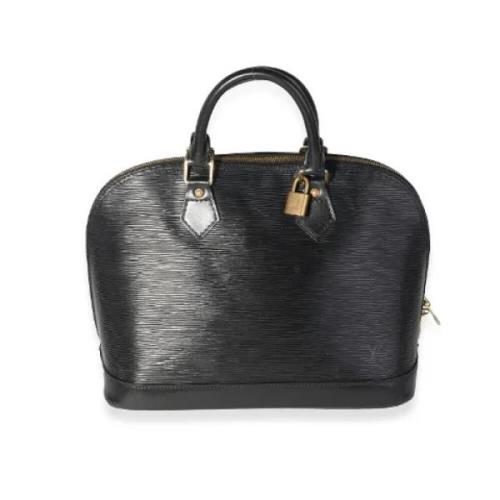 Pre-owned Leather louis-vuitton-bags Louis Vuitton Vintage , Black , D...