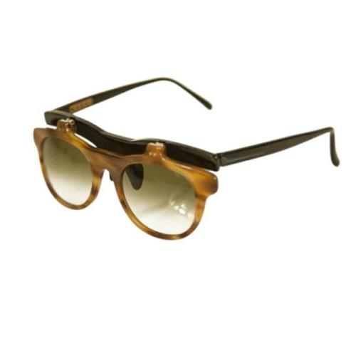 Pre-owned Metal sunglasses Marni Pre-owned , Brown , Unisex