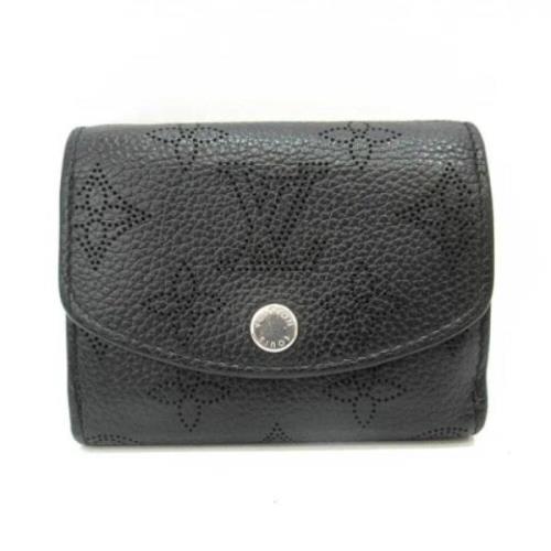 Pre-owned Fabric wallets Louis Vuitton Vintage , Black , Unisex