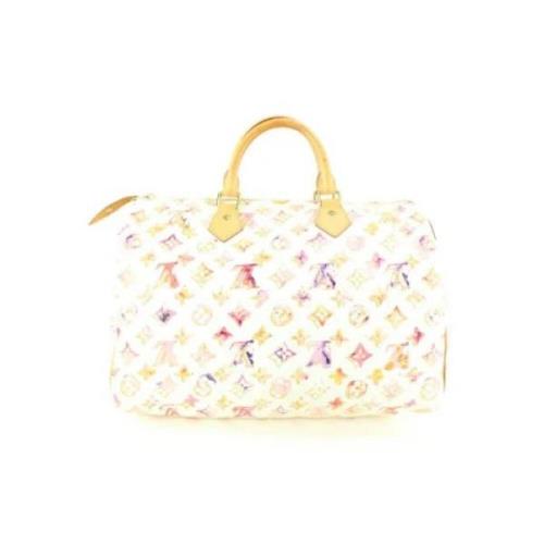 Tweedehands handtas Louis Vuitton Vintage , White , Dames