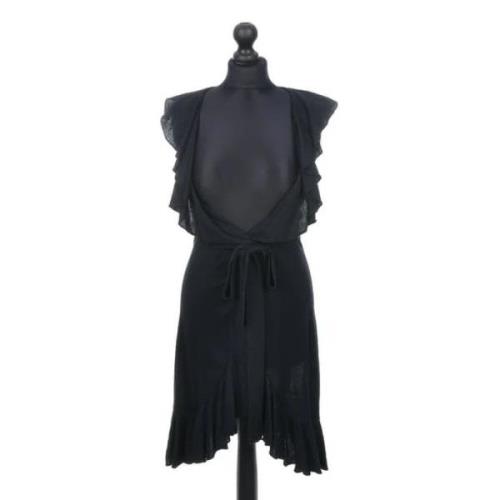 Pre-owned Viscose dresses Valentino Vintage , Black , Dames