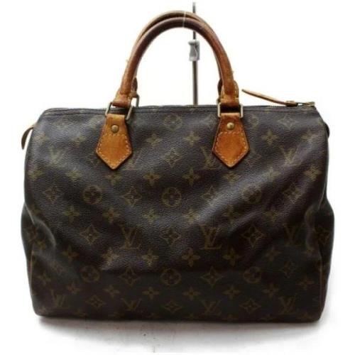 Vintage Monogram Speedy 30 Handtas Louis Vuitton Vintage , Brown , Dam...