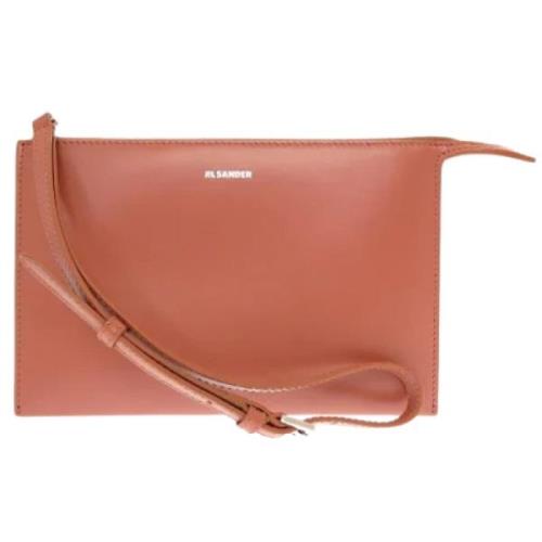 Pre-owned Leather handbags Jil Sander Pre-owned , Pink , Dames