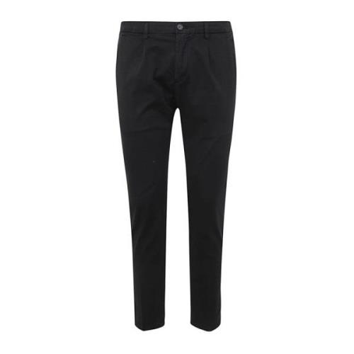 Cropped Trousers Department Five , Black , Heren