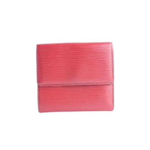 Tweedehands portemonnees Louis Vuitton Vintage , Red , Dames