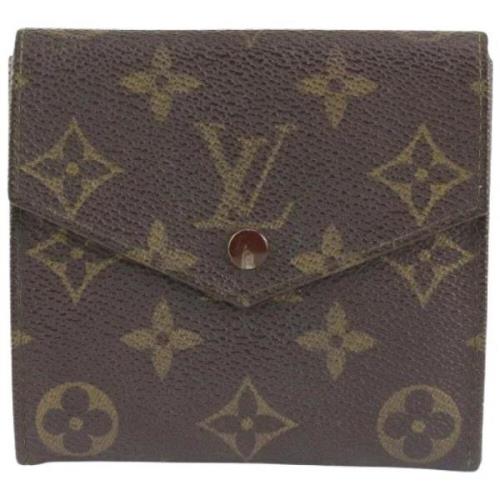 Tweedehands portemonnees Louis Vuitton Vintage , Brown , Dames