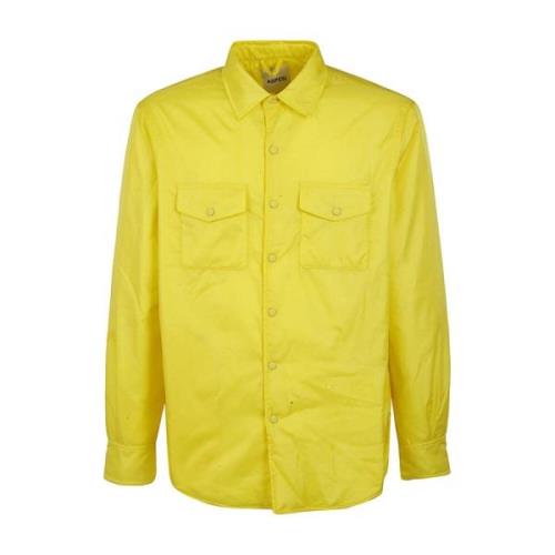 Mod13 Overhemd Plus Aspesi , Yellow , Heren