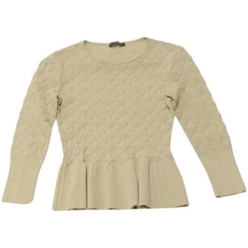 Pre-owned Fabric tops Alexander McQueen Pre-owned , Beige , Dames