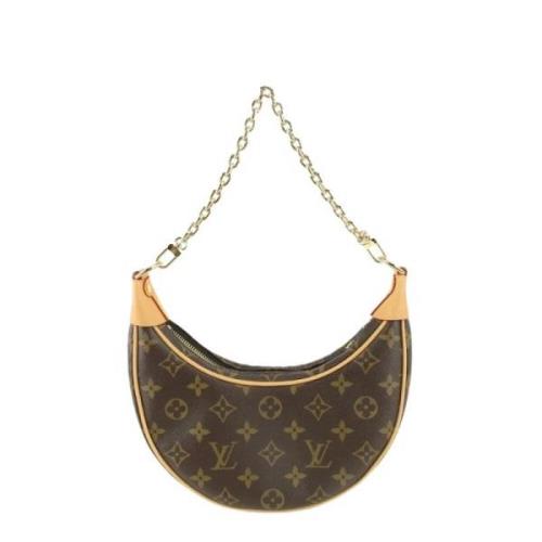 Tweedehands schoudertas Louis Vuitton Vintage , Brown , Dames