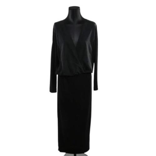 Pre-eigenaarpolyesterresses By Herenne Birger Pre-owned , Black , Dame...