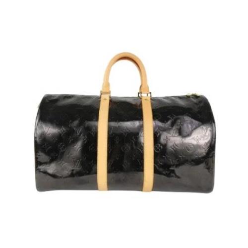 Tweedehands handtas Louis Vuitton Vintage , Black , Dames