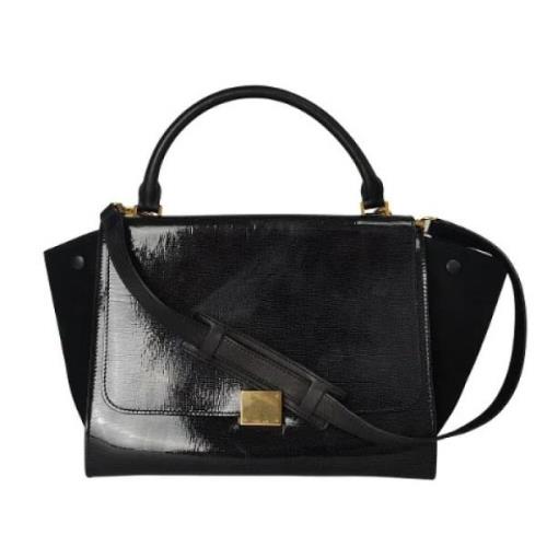 Preated lederen celine-bags Celine Vintage , Black , Dames