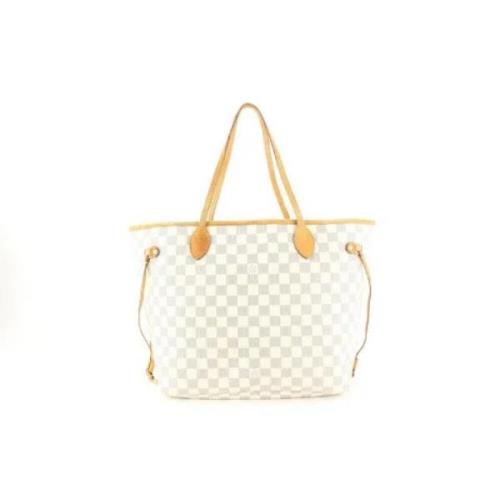 Pre-owned Draagtas Louis Vuitton Vintage , Beige , Dames