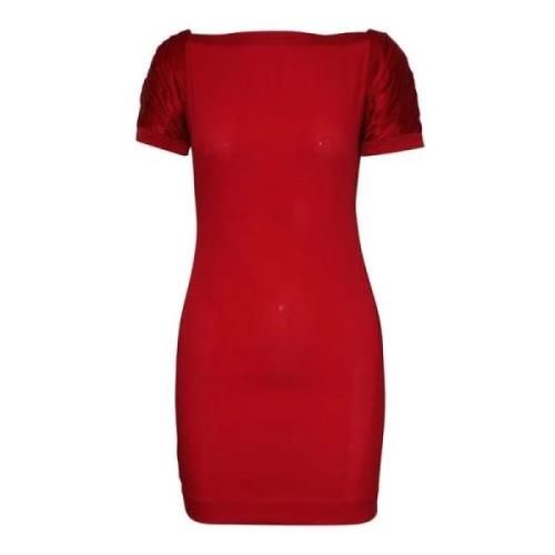 Pre-owned Fabric dresses Versace Pre-owned , Red , Dames