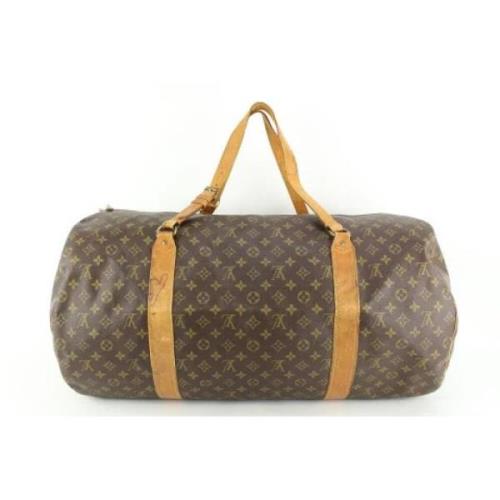 Coated Canvas LV Tassen Louis Vuitton Vintage , Brown , Dames