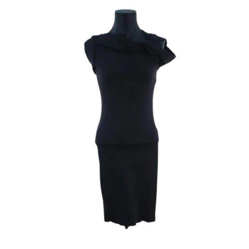 Voldoende stoffenjurken Armani Pre-owned , Black , Dames