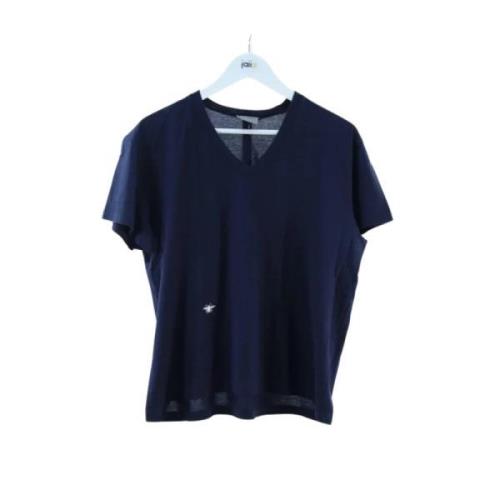 Tweedehands top Dior Vintage , Blue , Dames