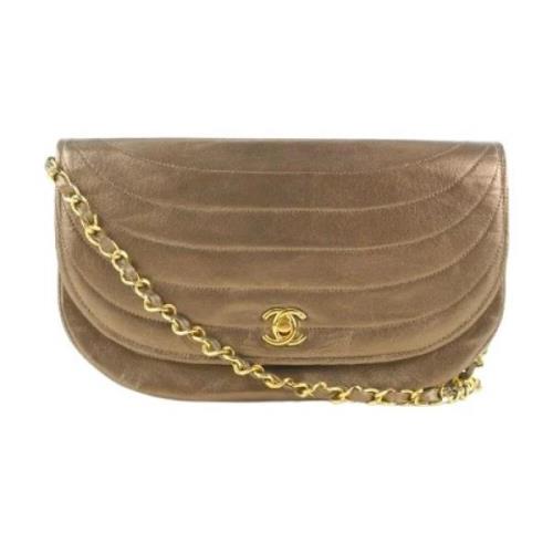 Tweedehands Schoudertas Chanel Vintage , Brown , Dames