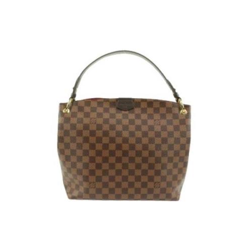 Tweedehands Canvas louis-vuitton-tassen Louis Vuitton Vintage , Brown ...