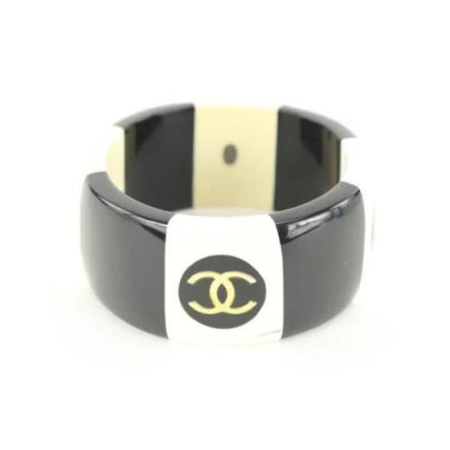 Stoffen Sieraden, Vintage Stijl Chanel Vintage , Black , Dames