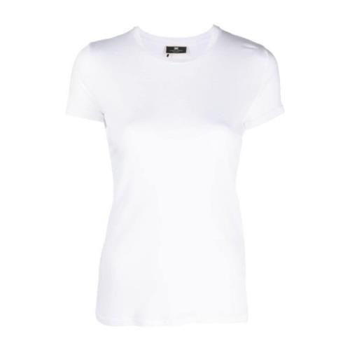 T-Shirts Elisabetta Franchi , White , Dames