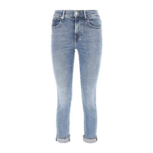 Skinny jeans 7 For All Mankind , Blue , Dames