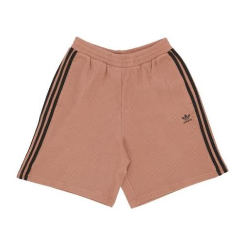 Streetwear Bermuda Shorts voor dames Adidas , Brown , Dames