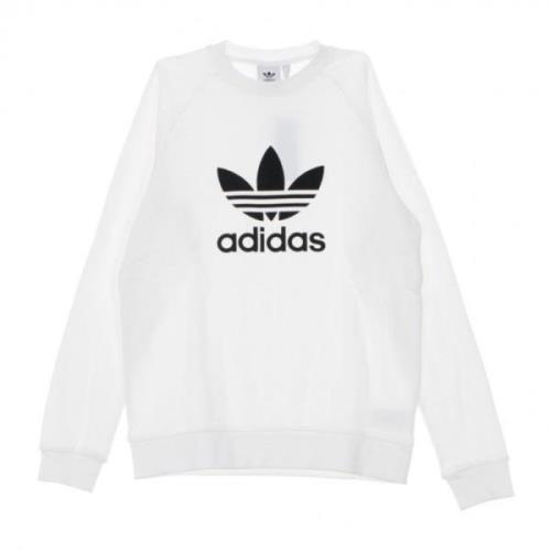 Sweatshirt Adidas , White , Heren