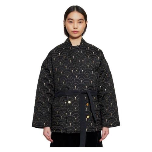 Casbah jas Antik Batik , Black , Dames