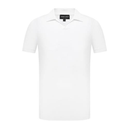 Polo Shirts Armani , White , Heren