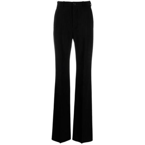 Wide Trousers Balenciaga , Black , Dames
