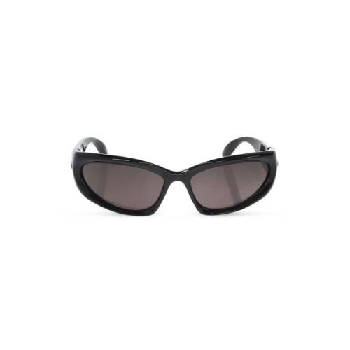 ‘Swift Oval’ zonnebril Balenciaga , Black , Dames
