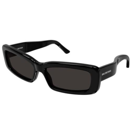 Smal Rechthoekig Frame met Overdreven Proporties Balenciaga , Black , ...