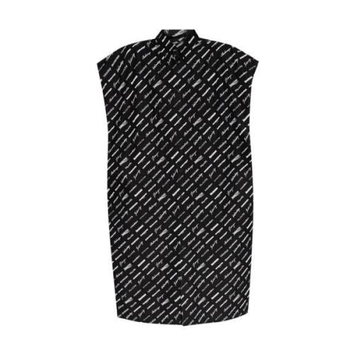 Sleeveless dress Balenciaga , Black , Dames