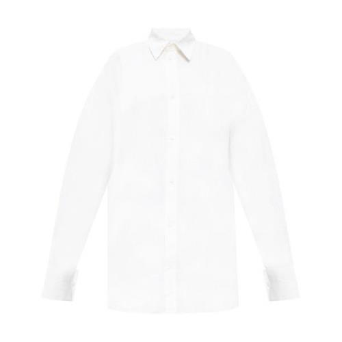 Blouse overhemd Balenciaga , White , Dames
