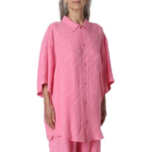 Shirts Balenciaga , Pink , Dames