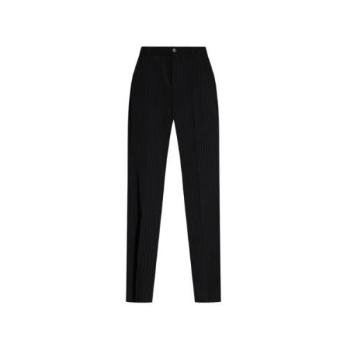 Rechte broek Balenciaga , Black , Dames