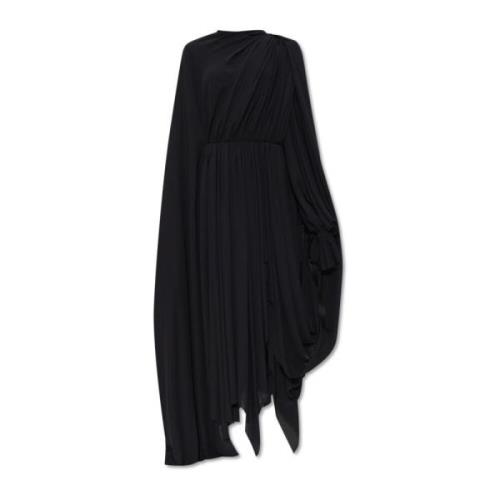 Asymmetrische jurk ;All In Dress; Balenciaga , Black , Dames