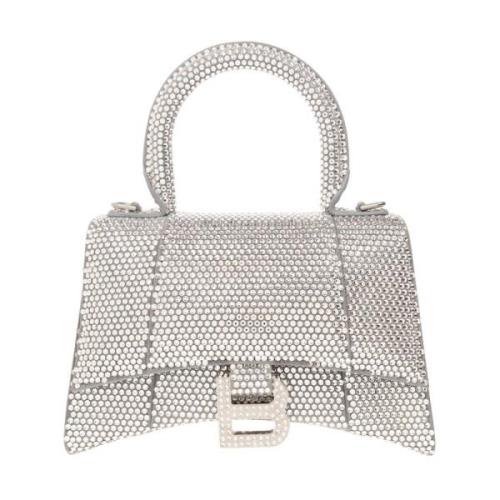 Hourglass XS schoudertas Balenciaga , Gray , Dames